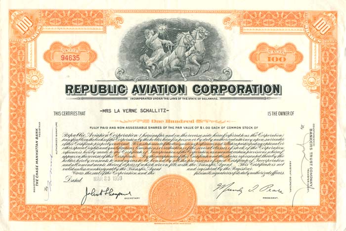 Republic Aviation Corporation (Uncanceled)